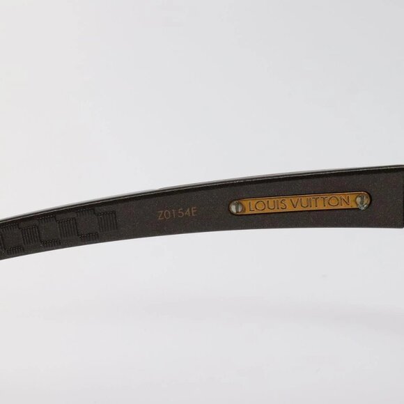 LOUIS VUITTON Sunglasses Plastic Brown Z0154E LV Auth - Picture 12 of 15